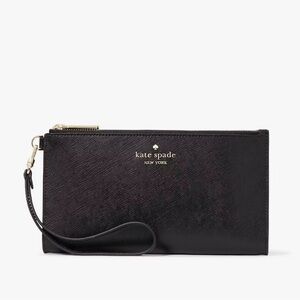 Kate Spade Madison Double Zip Wristlet Black
